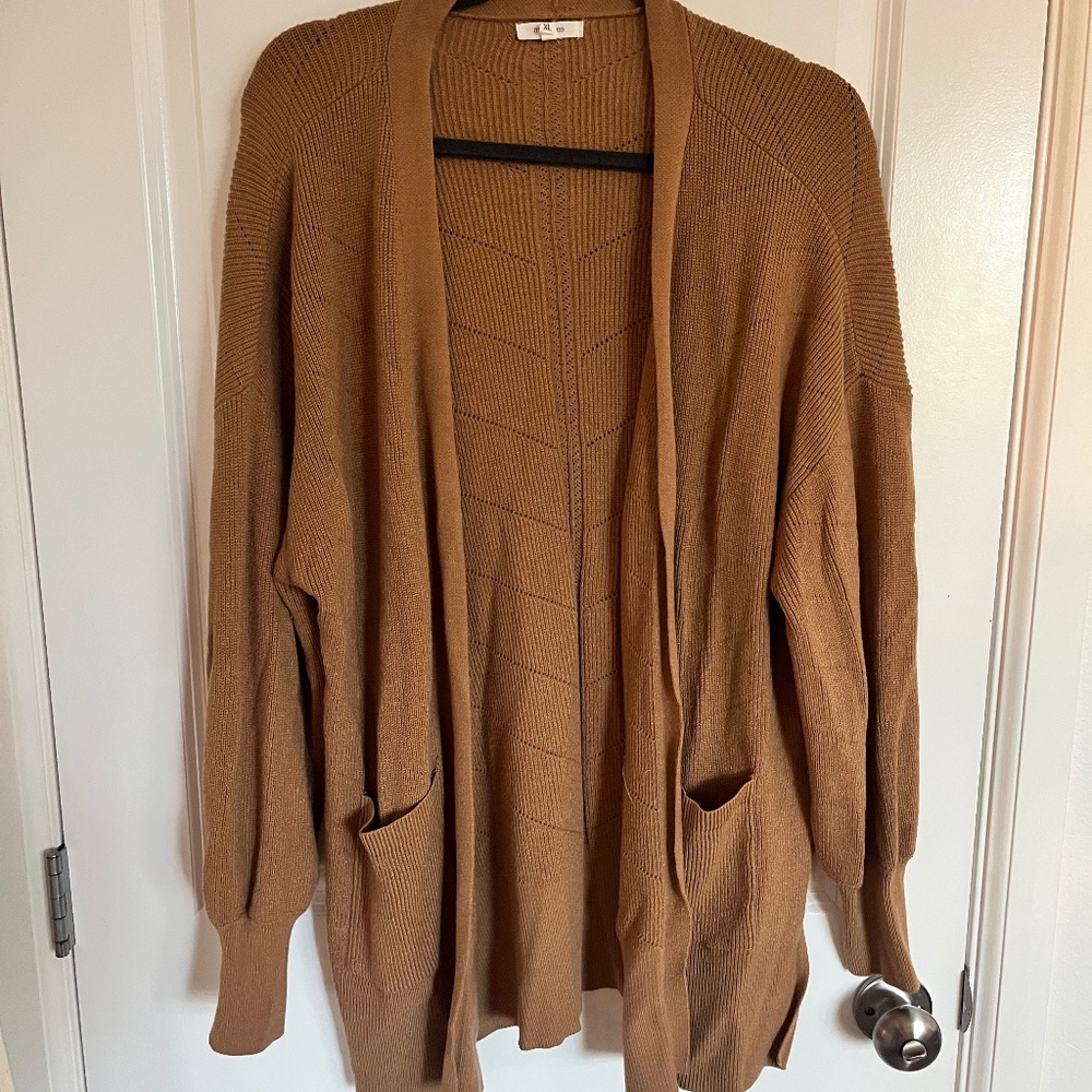 Maurice’s camel colored sweater